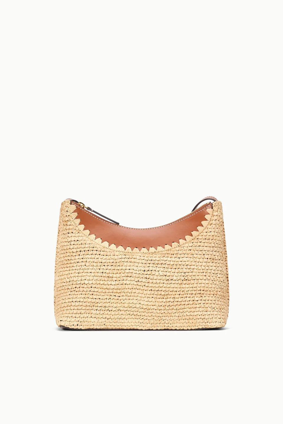 Square Woven Raffia Shoulder Bag